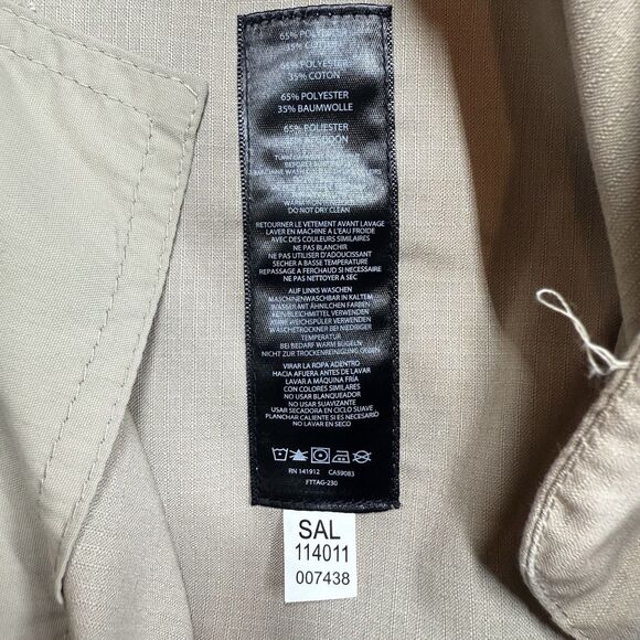 First Tactical V2 Pants Men's 42X32 Khaki Canvas Ripstop Cargo Military 114011 - Picture 14 of 14